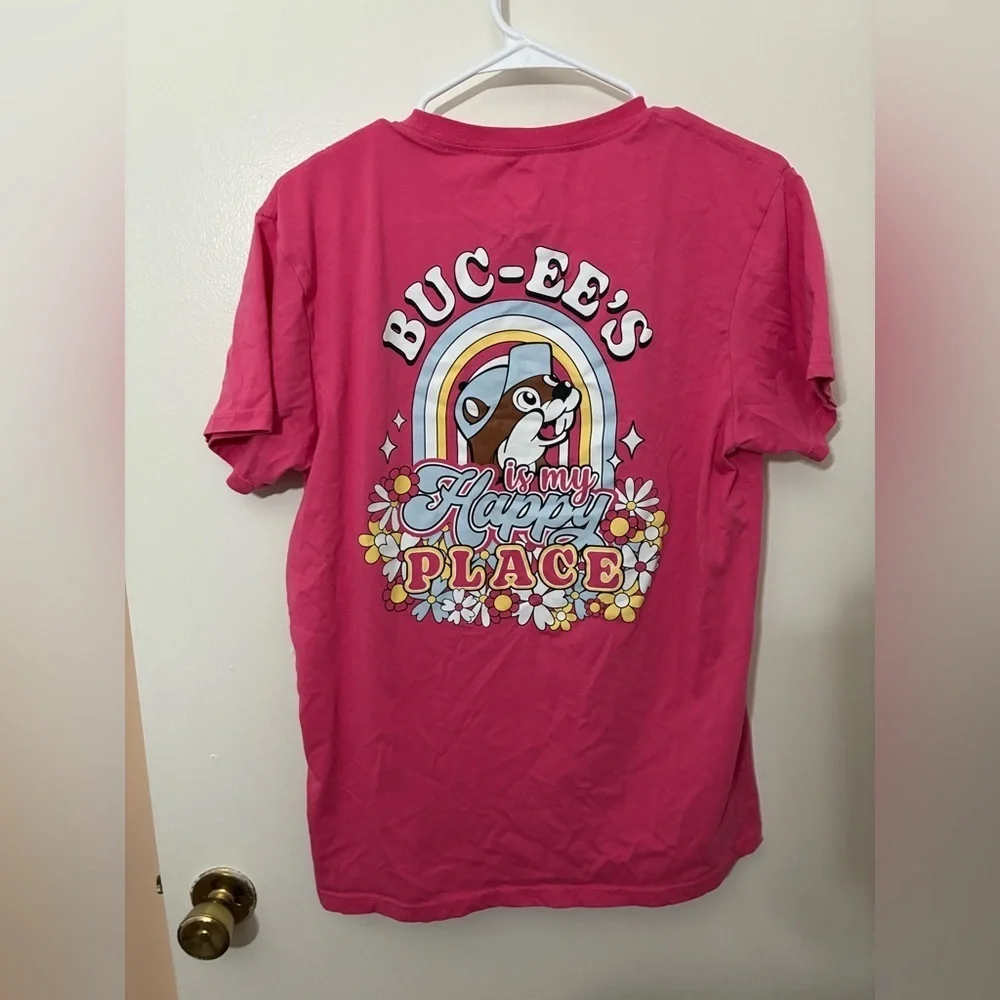 Buc-ee’s Happy Place T-shirt Size M - Picture 3 of 3